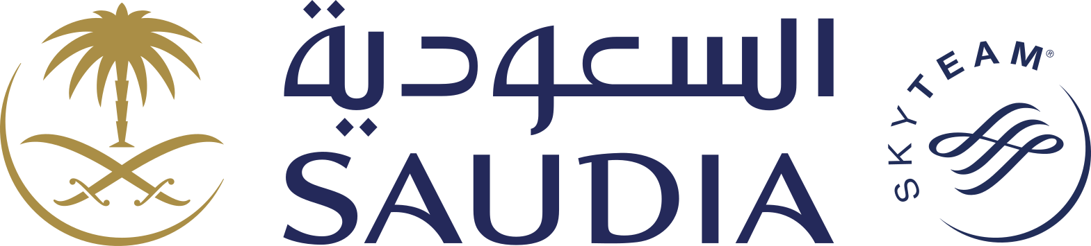 Logo Saudia Airlines Logo de la compagnie aérienne Saudia Airlines.
